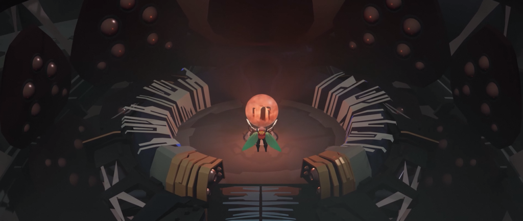 cocoon protagonist carrying an orb